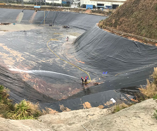 通海废水池清理